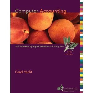 9780071220637: Computer Accounting with Peachtree by Sage Complete Accounting 2011