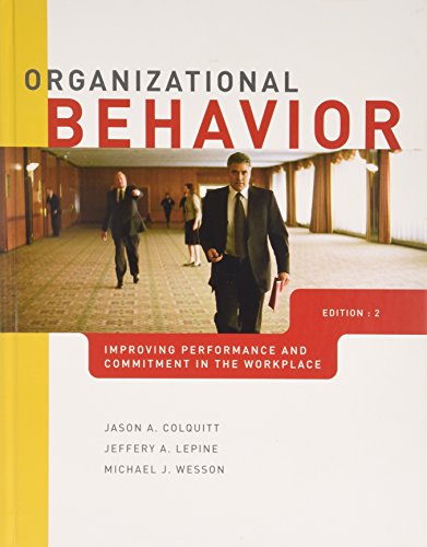 Beispielbild fr Organizational Beavior 2Ed (Ie) (Pb 2011) zum Verkauf von Ammareal