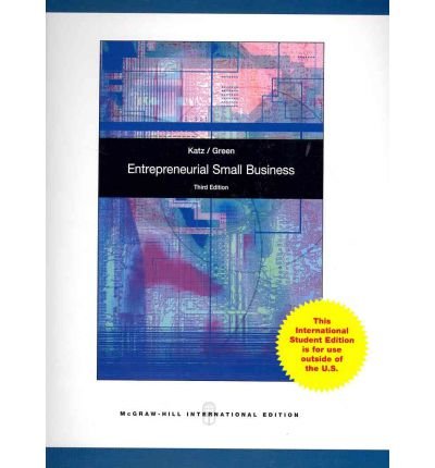 9780071220941: Entrepreneurial Small Business
