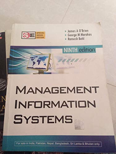 9780071221092: Management Information Systems (Int'l Ed) (COLLEGE IE OVERRUNS)