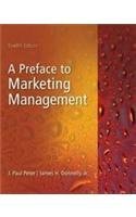 Imagen de archivo de Preface to Marketing Management a la venta por Majestic Books