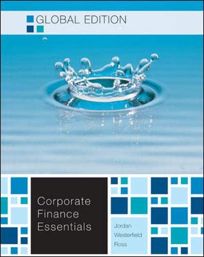 9780071221153: Essentials of Corporate Finance - Global Edition