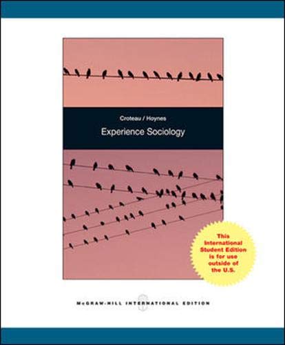 Stock image for Experience Sociology: A World in Transition for sale by Hippo Books