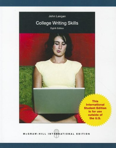 9780071221573: College Writing Skills