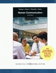 Imagen de archivo de Human Communication a la venta por MyLibraryMarket