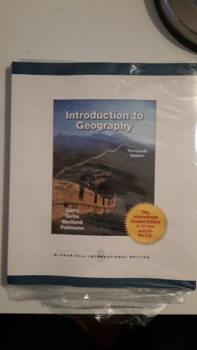 Imagen de archivo de Introduction to Geography a la venta por A Team Books