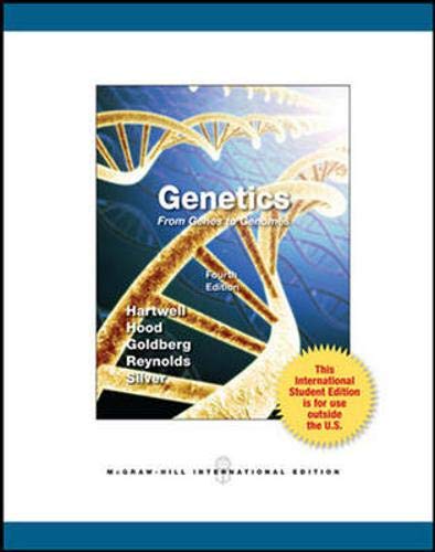 Imagen de archivo de Genetics: From Genes to Genomes a la venta por SecondSale