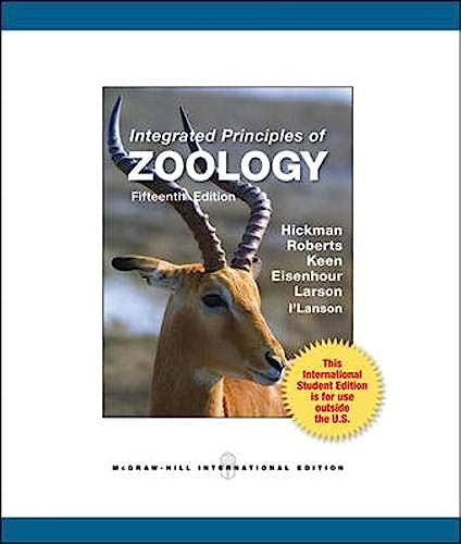 Imagen de archivo de Integrated Principles of Zoology a la venta por WorldofBooks