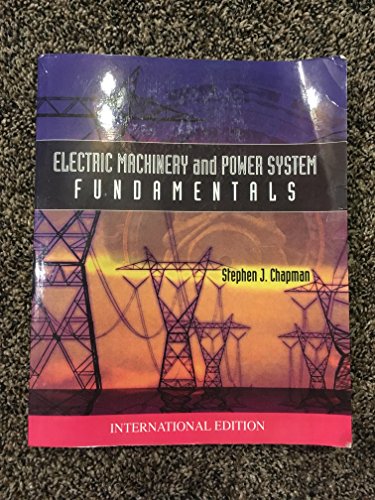 9780071226202: Electric Machinery and Power System Fundamentals (Int'l Ed)