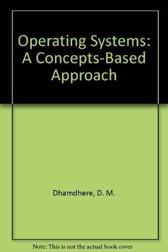9780071230568: Operating Systems: A Concepts-Based Approach