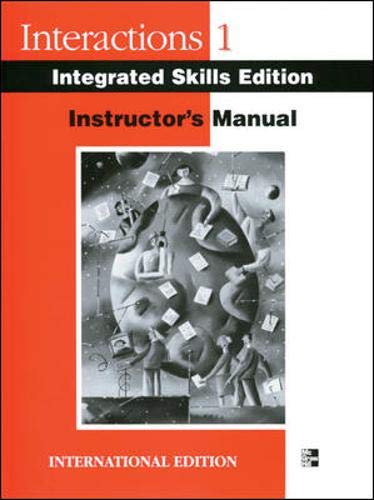 Instructor's Manual/Test Bank to Accompany Interactions One: Integrated Skills Edition (9780071232098) by Berman, Michael