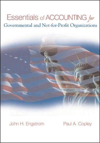 9780071232395: Essentials of Accounting for Governmental and Not-for-Profit Organizations
