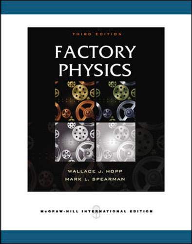 Imagen de archivo de Factory Physics a la venta por Anybook.com