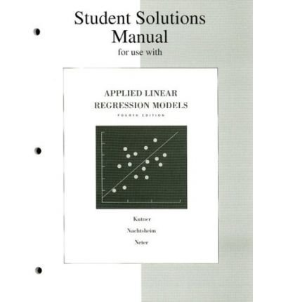 9780071232524: Applied Linear Regression Models