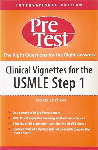 Stock image for Clinical Vignettes for the USMLE Step - 1 for sale by Books Puddle