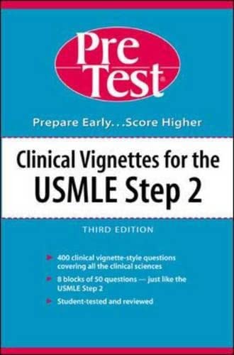 Clinical Vignettes for the USMLE Step 2 - McGraw-Hill Publishing Co.