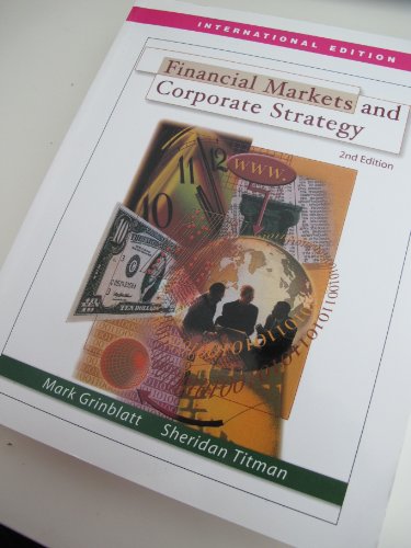 Stock image for Financial Markets and Corporate Strategy for sale by medimops