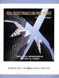 Real Estate Finance and Investments (9780071238212) by William B. Brueggeman; D. Jeffrey Fisher