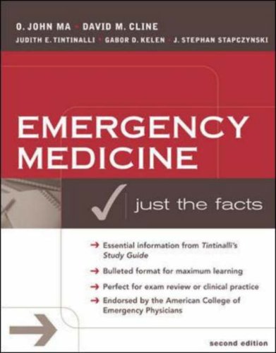 Emergency Medicine (Just the Facts) (9780071239998) by MA