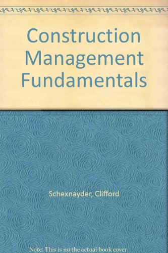 9780071240567: Construction Management Fundamentals