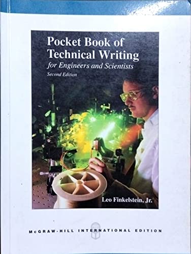 9780071242523: Pocket book of technical writing for engineers and scientists