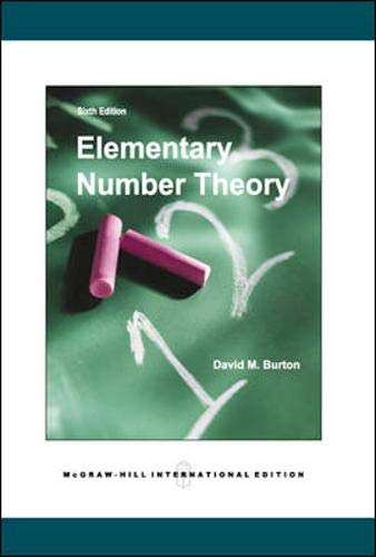 Imagen de archivo de Elementary Number Theory a la venta por ZBK Books