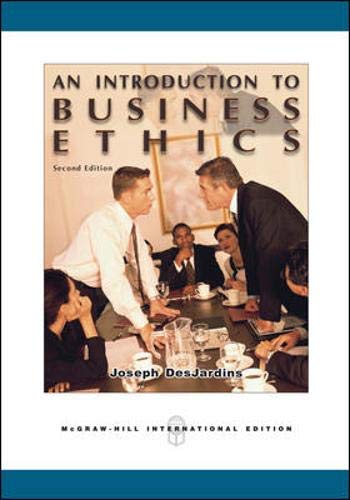 9780071244374: An Introduction to Business Ethics
