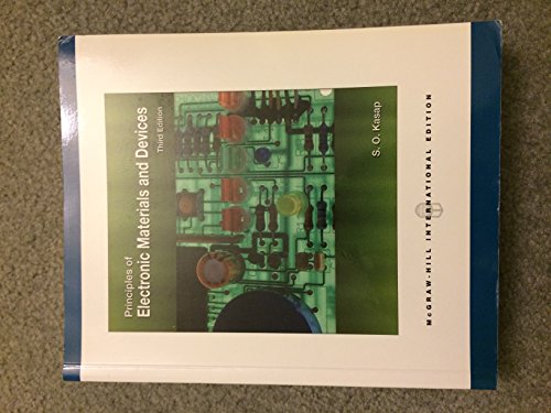 Beispielbild fr Principles of Electronic Materials and Devices (Int'l Ed) zum Verkauf von WorldofBooks