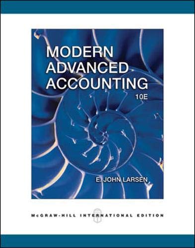 9780071244596: Modern Advanced Accounting