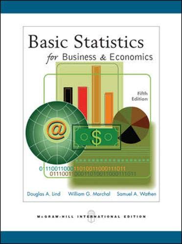 9780071244619: Basic Statistics for Business and Economics with Student CD-ROM