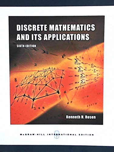 Beispielbild fr Discrete Mathematics and Its Applications International Version zum Verkauf von Ergodebooks