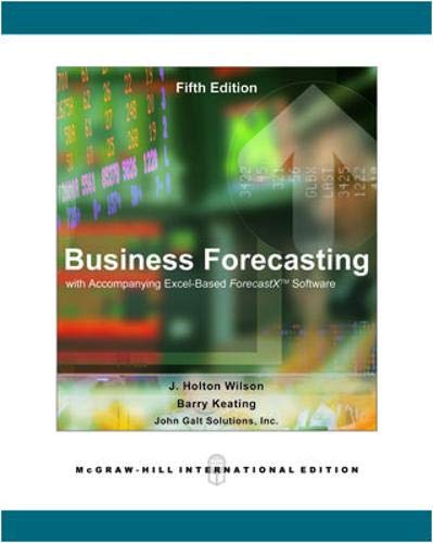 9780071244947: Business Forecasting with ForecastX Software/Student CD