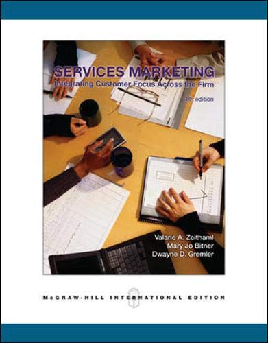 9780071244961: Services Marketing (4th International Edition)