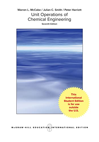 Stock image for Unit Operations of Chemical Engineering (Int'l Ed) for sale by Chiron Media
