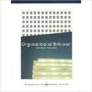 Imagen de archivo de Organizational Behavior a la venta por dsmbooks