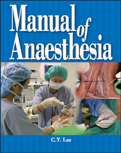 Stock image for MANUAL OF ANAESTHESIA for sale by SMASS Sellers