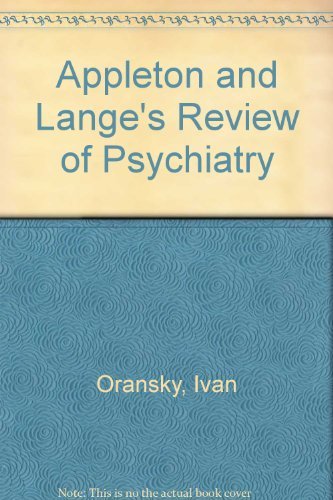 Imagen de archivo de Appleton and Lange's Review of Psychiatry a la venta por Majestic Books