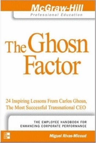 9780071248679: The Ghosn Factor