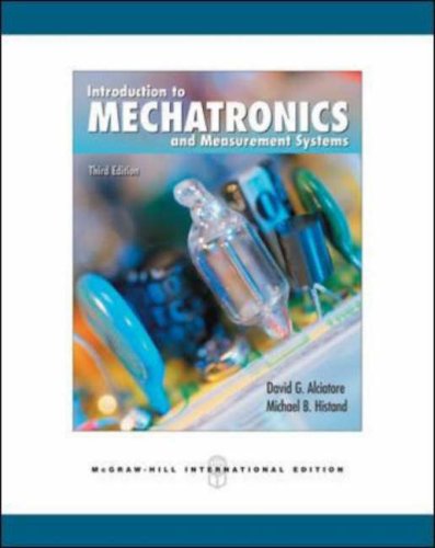 Stock image for Introduction to Mechatronics and Measurement Systems. David G. Alciatore, Michael B. Histand for sale by GF Books, Inc.