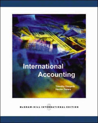 9780071254205: International Accounting