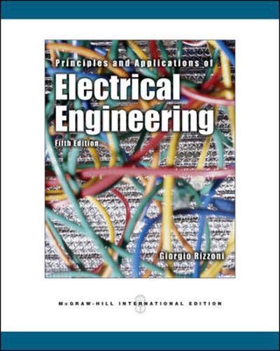 9780071254441: Principles and Applications of Electrical Engineering