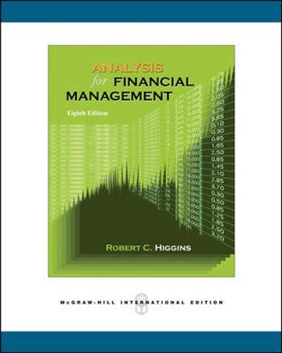 Stock image for Analysis for Financial Management for sale by ThriftBooks-Atlanta