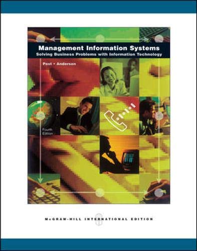 9780071257329: Management Information Systems