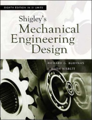 Beispielbild fr Shigley's Mechancial Engineering Design zum Verkauf von Revaluation Books