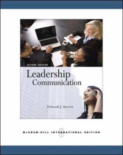 9780071259149: Leadership Communication