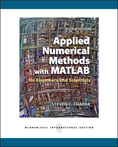 9780071259217: Applied Numerical Methods with MATLAB for Engineers and Scientists