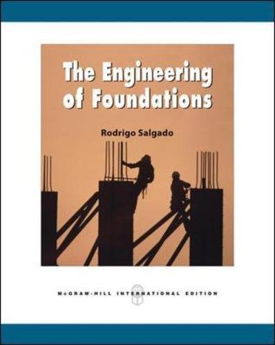 9780071259408: The Engineering of Foundations (Int'l Ed)