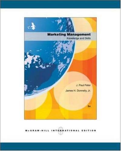 Imagen de archivo de Marketing Management a la venta por dsmbooks