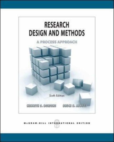 Research Design and Methods (9780071261982) by Kenneth S. Bordens