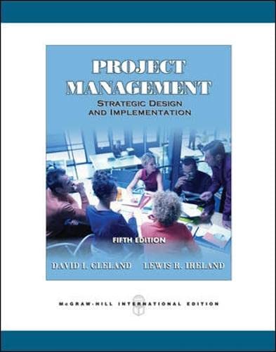 Beispielbild fr Project Management zum Verkauf von Blackwell's